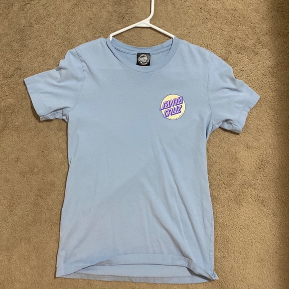 Blue Santa Cruz tshirt - Picture 1 of 2